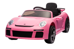 12V Licensed Pink Porsche 911 Ruf CTR3 Battery Ride On Car