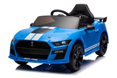 12V Mustang Shelby GT500 Licensed Blue Ride On Car