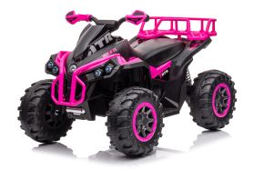 12V Twin Motor Quad Bike - Pink