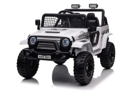 Battery Powered - 12V 2 Seater 4x4 Jeep (White)